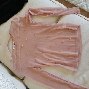 NWOT Dizzylizzy embellished layering top